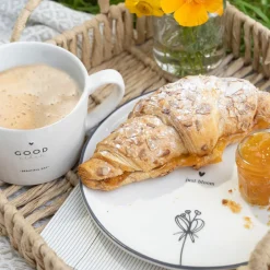 Bastion Collections Dessertteller Just bloom Schwarz