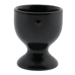 Bastion Collections Eierbecher Little Heart Schwarz Matt