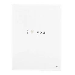 Bastion Collections Geschirrtuch I Love You