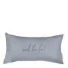 Bastion Collections Kissen Ohh la la! 35 x 70 cm grau
