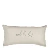 Bastion Collections Kissen Ohh la la! 35 x 70 cm naturfarben