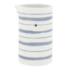 Bastion Collections Krug Watercolour Blue Stripes