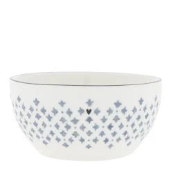 Bastion Collections Schale Iris Blue Print