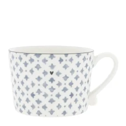 Bastion Collections Tasse Iris Blue Print