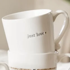 Bastion Collections Tasse Just love