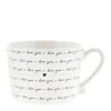 Bastion Collections Tasse I love you schwarz
