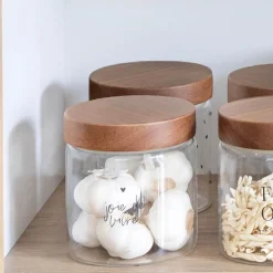 Bastion Collections Vorratsdose Joie de Vivre mit Holzdeckel klein