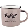 Becher Vintage Kaffee