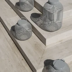 Blomus LED Leuchte Lito Granite Gray M