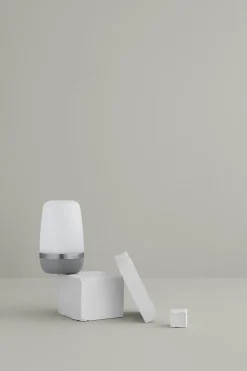 Blomus LED Outdoorleuchte Spirit Platinum Gray S