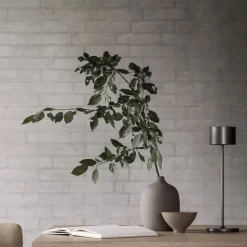 Blomus Mobile LED-Tischleuchte Farol Gunmetal