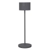 Blomus Mobile LED-Tischleuchte Farol Warm Gray