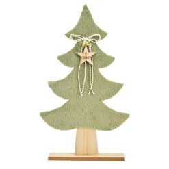 Dekoaufsteller Tanne 39 cm grün