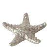Dekofigur Seestern silberfarben