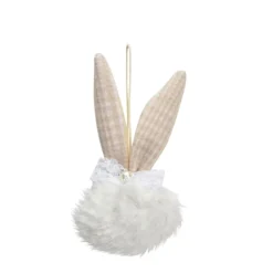 Dekohänger Hasenohren weiß