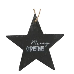 Dekohänger Merry Christmas schwarz