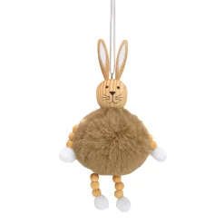 Dekohänger Osterhase braun