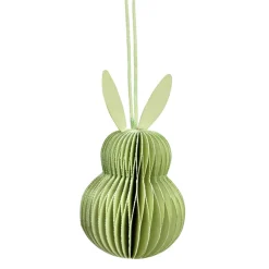 Dekohänger Papier Hase grün klein