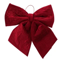 Dekohänger Schleife rot mittel