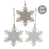 Dekohänger Schneeflocken 3er-Set