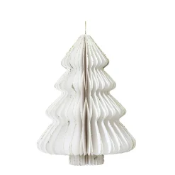 Dekohänger Tanne wollweiß 15 cm