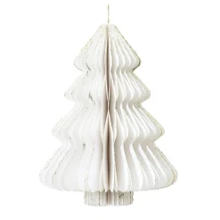 Dekohänger Tanne wollweiß 20 cm