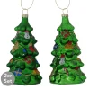 Dekohänger Tannenbaum Magnus 2er-Set grün