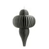 Dekohänger Tropfen graugrün 15 cm
