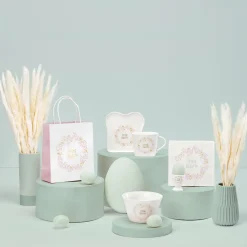 Eierbecher Frohe Ostern! Weiß