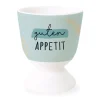 Eierbecher Guten Appetit Blaugrün