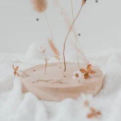 Eulenschnitt Blumenständer Just love