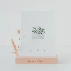 Eulenschnitt Dankeskarten ein kleines Dankeschön 3er-Set