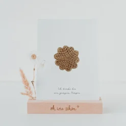 Eulenschnitt Dankeskarten ein kleines Dankeschön 3er-Set