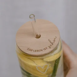 Eulenschnitt Deckel Das Leben ist schön