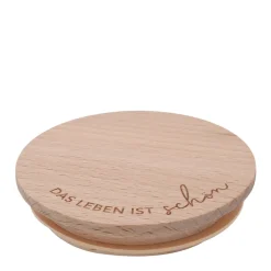 Eulenschnitt Deckel für Karaffe Das Leben ist schön