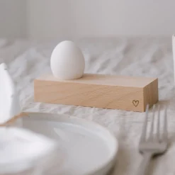 Eulenschnitt Eierbecher Herzchen