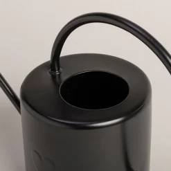 Eulenschnitt Gießkanne Herz schwarz