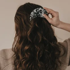 Eulenschnitt Kamm Herz Panda