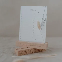 Eulenschnitt Karten- und Trockenblumenständer Frühling 2er-Set 12 cm