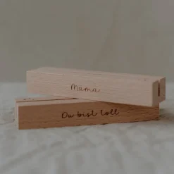 Eulenschnitt Karten- und Trockenblumenständer Mama 2er-Set 12 cm