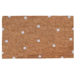 Eulenschnitt Kokos Fußmatte Punkte