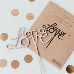 Eulenschnitt Kuchenspieß Lots of Love