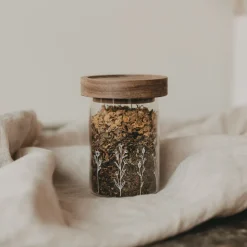 Eulenschnitt Mini Vorratsglas Blumenwiese 9 cm