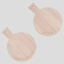 Eulenschnitt Mini-Schneidebretter Kleinigkeit 2er-Set