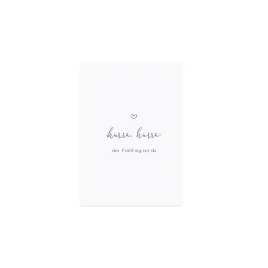 Eulenschnitt Postkarten So eine schöne bunte Osterzeit weiß 6er Set