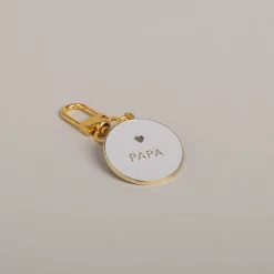 Eulenschnitt Schlüsselanhänger Papa