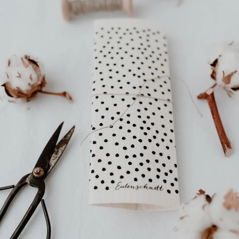 eulenschnitt_schwammtcher_SKUleSMIkEnst_3.webp Eulenschnitt Schwammtücher Punkte 3er-Set weiß