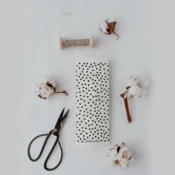 Eulenschnitt Schwammtücher Punkte 3er-Set weiß