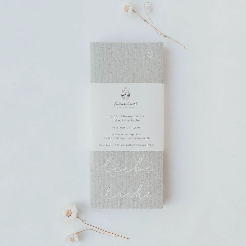 eulenschnitt_schwammtcher_SKUnc0bJTO3Ds_4.webp Eulenschnitt Schwammtücher Lebe – Liebe – Lache 3er-Set grau