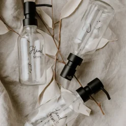 Eulenschnitt Seifenspender Handcreme Klarglas 250 ml